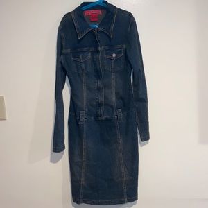 Denim Long Sleeve Dress